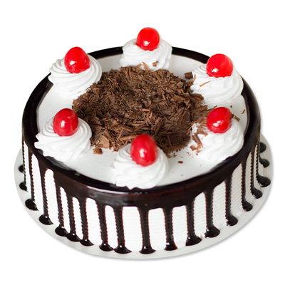 "Delicious round shape chocolate cake -1kg - Click here to View more details about this Product